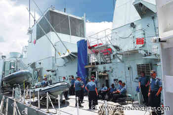 Sailors celebrate Canada Day  at Pearl Harbor as RIMPAC begins
