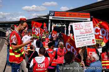 French airport workers strike for higher pay as inflation rises - Ealing Times