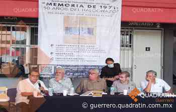 Presentan en Iguala memorias del Halconazo a 50 años - Quadratin Guerrero