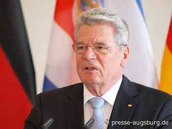 Ex-Bundespräsident Gauck glaubt an viel Energiesparpotenzial | Presse Augsburg - Presse Augsburg