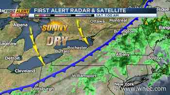 First Alert Forecast: A damp start today will give way to a wonderful holiday weekend