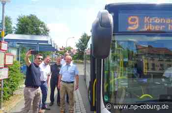Bürgermeister testen selbst - Linie 9 von Geroldsgrün nach Kronach soll bleiben - Neue Presse Coburg
