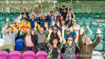 Bray Wanderers unveil rainbow seating at Carlisle Grounds - Independent.ie