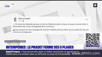Var: Le Pradet ferme ses cinq plages - BFMTV