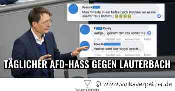 So extrem ist die AfD-Hetze gegen Lauterbach in Social Media - Volksverpetzer