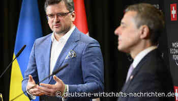 Ukraine-Konferenz in Lugano: Es fehlen die Hochkaräter