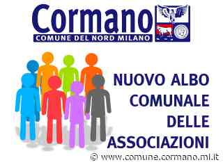 Nuovo albo comunale delle associazioni - Comune di Cormano