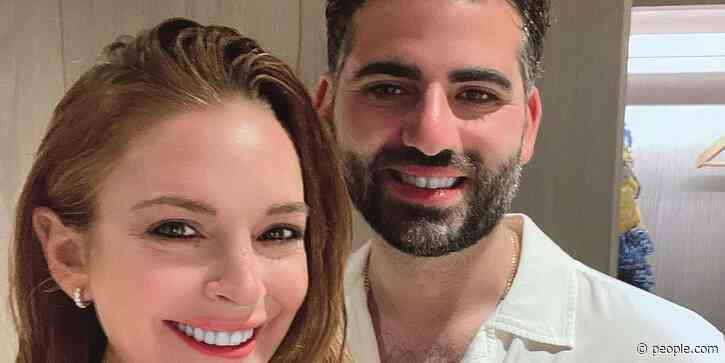 Lindsay Lohan Calls Fiancé Bader Shammas Her 'Husband': 'Luckiest Woman in the World' - PEOPLE