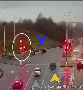 Footage shows speeding car moments before hitting boy on St Helens Linkway - St Helens Star