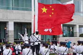 Hong Kong leaders attend flag-raising ceremony marking Chinese rule - St Helens Star