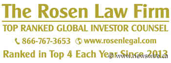 ROSEN, NATIONAL TRIAL LAWYERS, Encourages Apyx Medical Corporation Investors with Losses Exceeding $100K to Secure Counsel Before Important Deadline in Securities Class Action - APYX