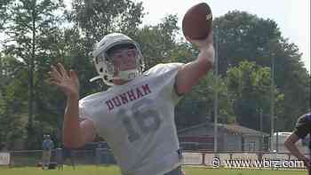 Dunham QB Jackson House using football to build stronger bond with his dad, LSU DC Matt House - WBRZ