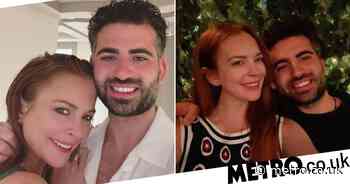 Is Lindsay Lohan married? Star calls fiancé Bader Shamas her 'husband' - Metro.co.uk