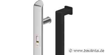 Oknoplast-Marke Aluhaus rüstet beim Zubehör nach - z.B. mit smarten Stoßgriffen