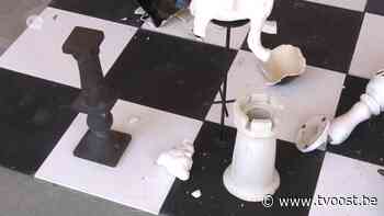 Kunstwerken vernield in Wondertuin van OCMW Zele - TV Oost