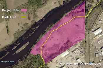 St. Albert moves to rebuild shores by concrete plant - St. Albert TODAY