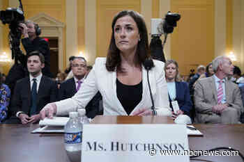 Cassidy Hutchinson urged to 'do the right thing' before Jan. 6 hearing, sources say