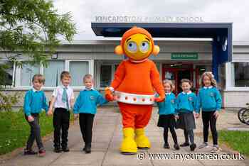 Ayr pupils reminded of road safety with fun-loving mascot visit - In Your Area