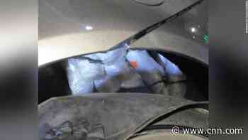 CBP officers seize more than $1.1 million in narcotics hidden in a car at California border crossing