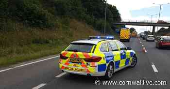 Police at A30 Cornwall crash near Camborne - updates - Cornwall Live