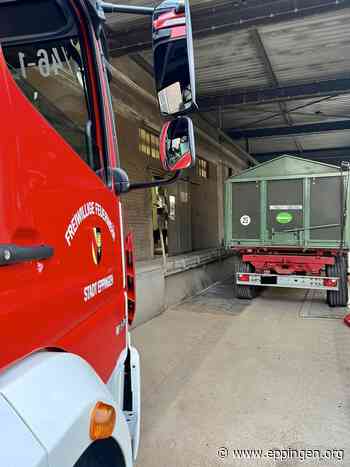 ▷ Eppingen: Vollbeladener Anhänger droht zu brennen - Eppingen.org