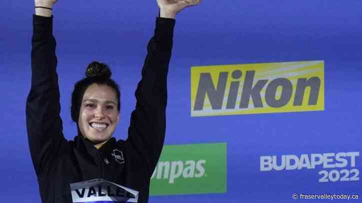 Canada’s Vallee wins silver in three-metre springboard to earn second medal at worlds