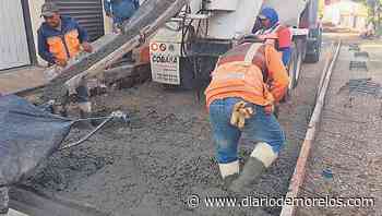 Avanzan obras en la colonia Antonio Barona de Cuernavaca - Diario de Morelos
