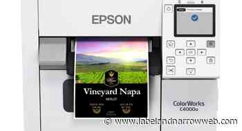 Epson Now Shipping ColorWorks C4000 Inkjet Label Printer | Label and Narrow Web - Label & Narrow Web Magazine