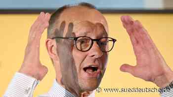 CDU-Vorsitzender Merz beschwört Mut zu politischem Streit - Süddeutsche Zeitung - SZ.de