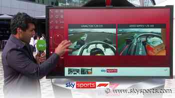 SkyPad: Lewis Hamilton vs Max Verstappen in P2 - Sky Sports