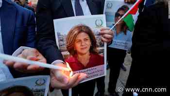 Palestinians to let US examine bullet that killed Al Jazeera journalist Shireen Abu Akleh