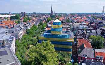 Bosk verandert pleinen rond stadhuis in Leeuwarden in een groen lint - Leeuwarder Courant