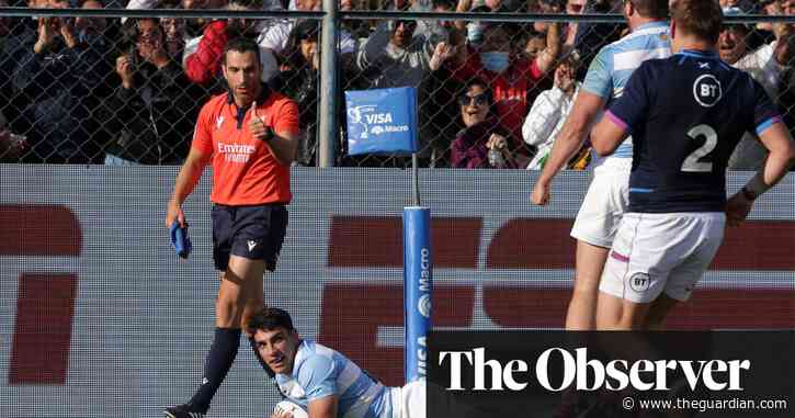 Gonzalo Bertranou try gives Argentina win after Scotland fight back