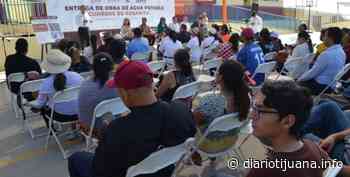 Entrega CESPT obra de agua potable a colonia Cumbre de Rosarito - Diario Tijuana