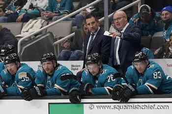 San Jose Sharks fire coach Bob Boughner, assistants - Squamish Chief