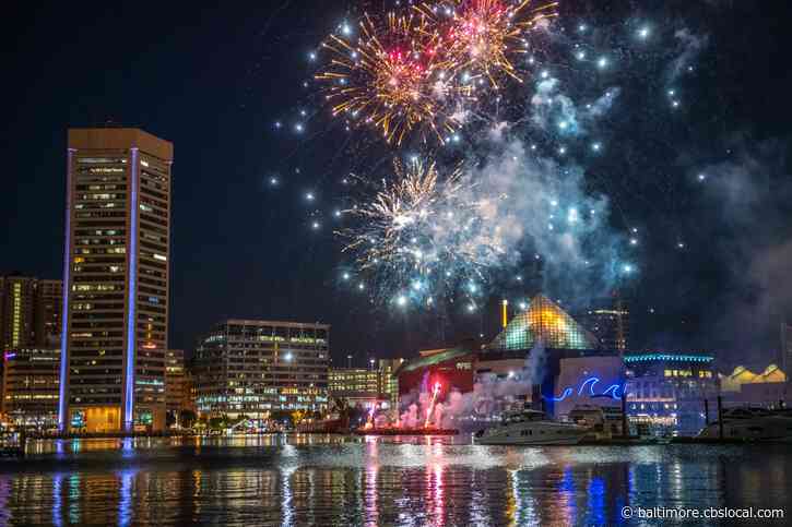 Fourth Of July Fireworks Return To Baltimore’s Inner Harbor