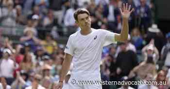 De Minaur dazzles Brits with Wimbledon run - Western Advocate