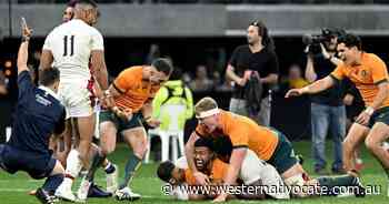 Wallabies shock England in first Test - Western Advocate