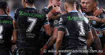 Sharks earn high praise for 'gritty' win - Western Advocate