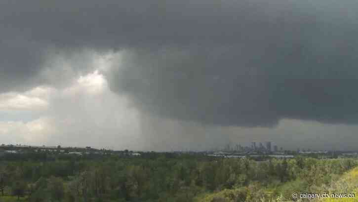 Severe thunderstorm watch issued for Calgary Saturday afternoon