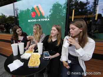 A YouTuber journalist visiting a rebranded McDonald's in Russia says the air smells different, the buns aren't the same, and the Coke is flatter and not as sweet as the original - Yahoo News