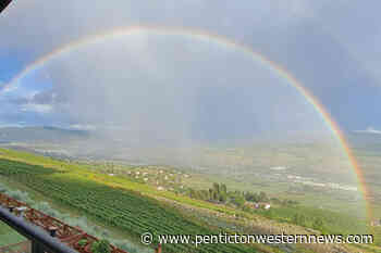 PHOTOS: Full double rainbow captured over Vernon – Penticton Western News - Penticton Western News