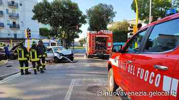 Jesolo, schianto fra due auto: quattro feriti - La Nuova Venezia
