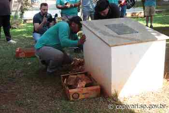 Em comemoração aos 190 anos da cidade, Prefeitura de Capivari promove criação de nova cápsula do tempo neste domingo, dia 03 - capivari.sp.gov.br