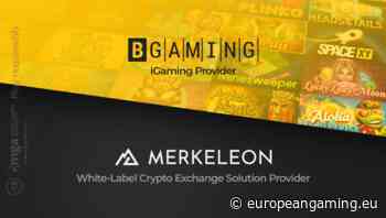 A new entertainment frontier for crypto traders: BGaming integrated its iGaming content into Merkeleon's crypto exchange platform - European Gaming Industry News