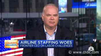 Frontier Airlines CEO Barry Biffle breaks down sweetened bid for Spirit Airlines - CNBC