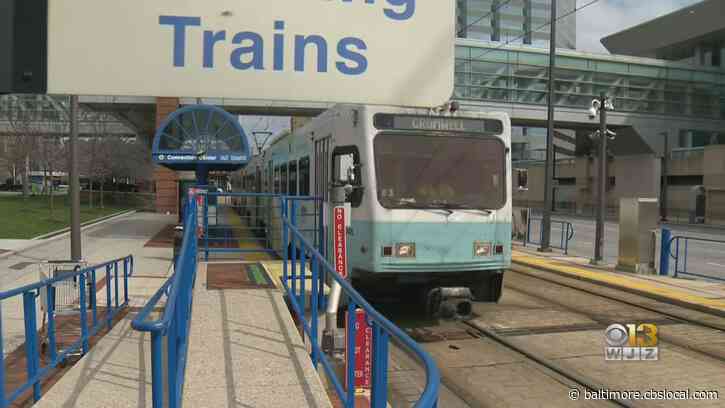 Baltimore’s Light Rail Trains Waylaid By Fallen Tree On Tracks