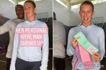 Robert Griffin III crashes wife Grete's Instagram video as intense 'hype man' - New York Post