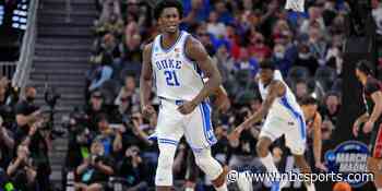 'I can do this:' NBA draft prospect AJ Griffin fueled by doubters - NBC Sports Boston