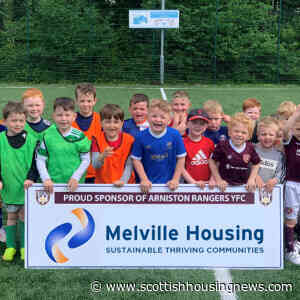 Melville Housing Association donates £750 to Gorebridge football club - Scottish Housing News